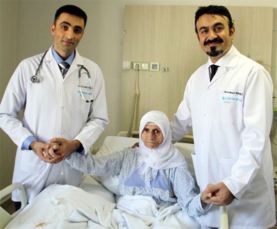 Hatun Kalkan ın Karnından 4,5 Kilo Kitle Çıktı.