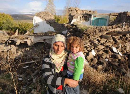 Van’ın Yaylıyaka köyü artık yok! (AA)