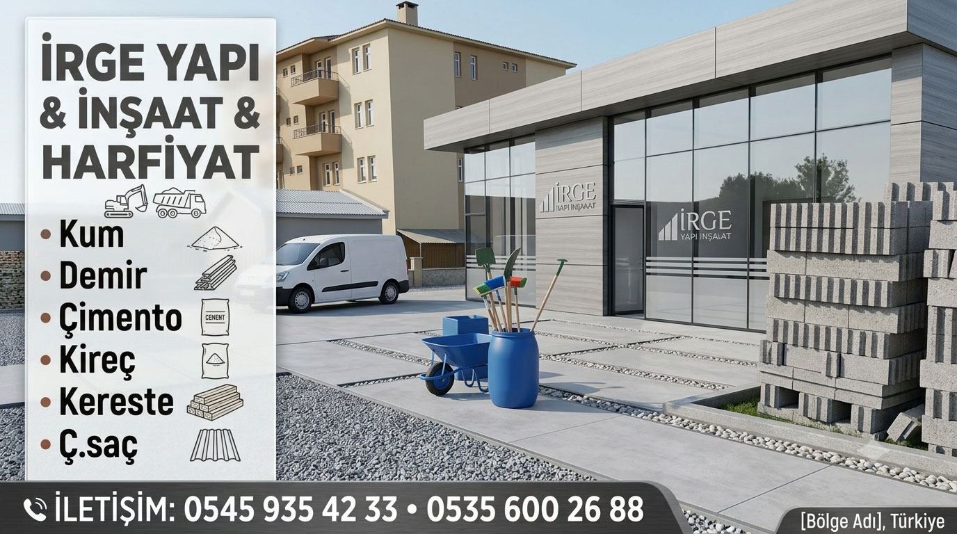 İRGE Yapı & İnşaat & Harfiyat…