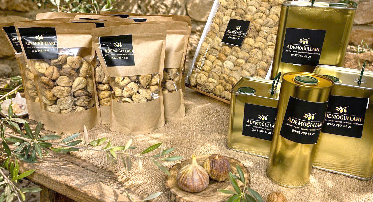 Ademoğulları Zeytin-İncir -Cennet Hurması ve Zeytinyağı. Adem Namuslu