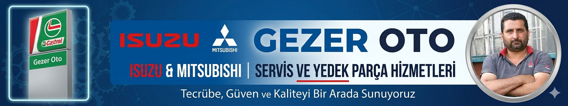 Gezer Oto Tamir ve Yedek Parça – Mustafa Gezer. 18.06.2026
