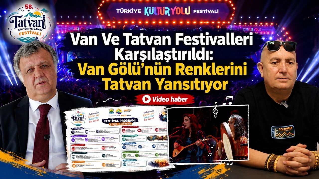 Van Gölü’nün renklerini Tatvan yansıtıyor