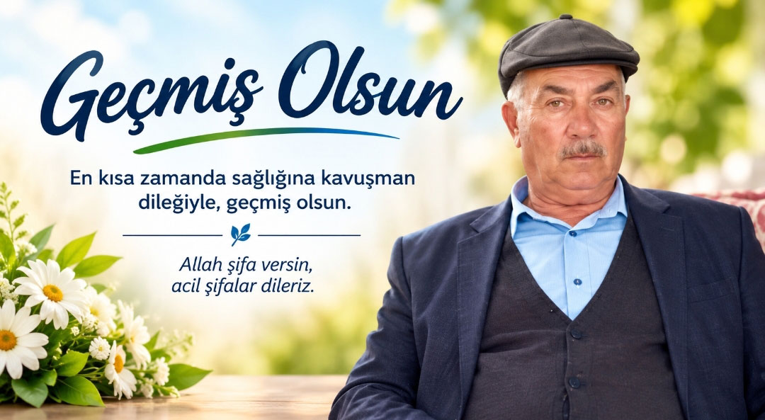 Geçmiş Olsun Mahmut Çelik. 02.10.2026